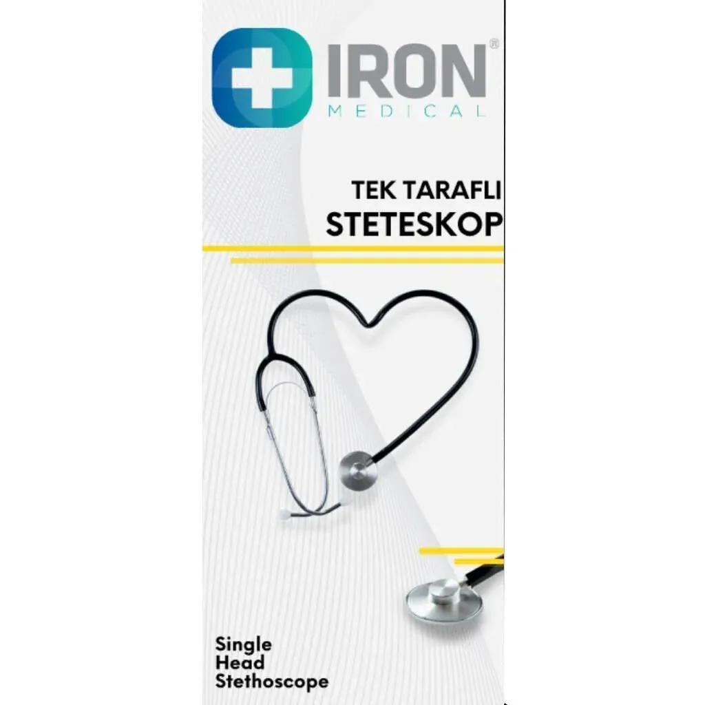 İRON STETESKOP TEKLİ